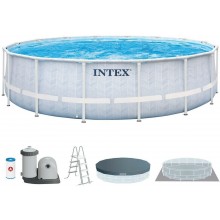 INTEX Pool-Set Chevron Prism Frame Premium 488x122 cm 26746NP